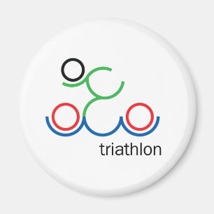 Imã Um presente Triathlon excelente para seu amigo ou
