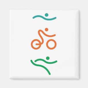 Imã Um presente Triathlon excelente para seu amigo ou