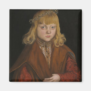 Imã Um príncipe de Saxony, c.1517 (óleo no painel)