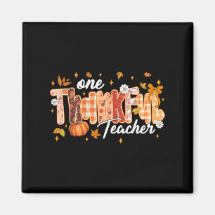 Imã Um Professor Agradável Ação de Graças Pumpkin Fall