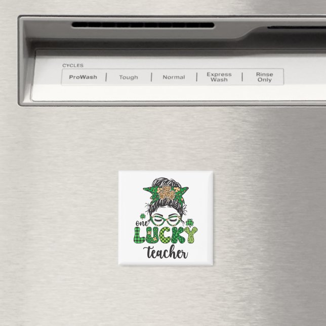 Imã Um Professor Sortudo - Dia de São Patrício  (In Situ (Dishwasher))