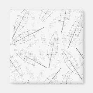 Imã um quadro preto com fundo branco com linhas