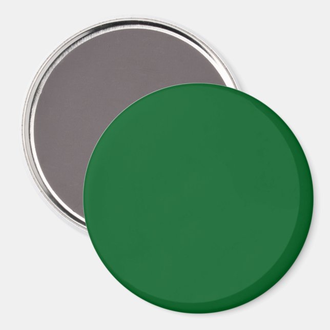 Imã Um retângulo verde sólido com uma cor uniforme (Front/Back)
