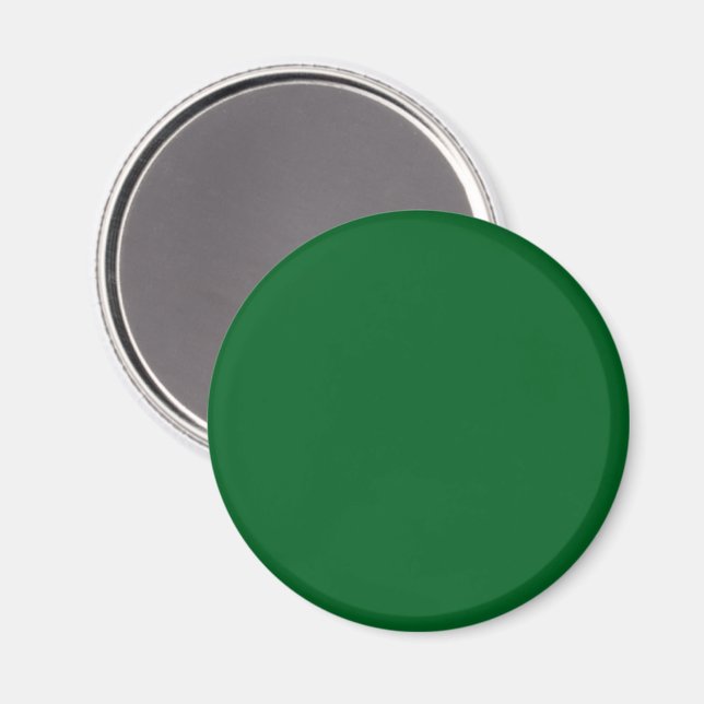 Imã Um retângulo verde sólido com uma cor uniforme (Front/Back)