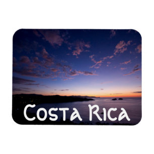 Ímã Um Sol Sobre O Oceano Na Costa Rica
