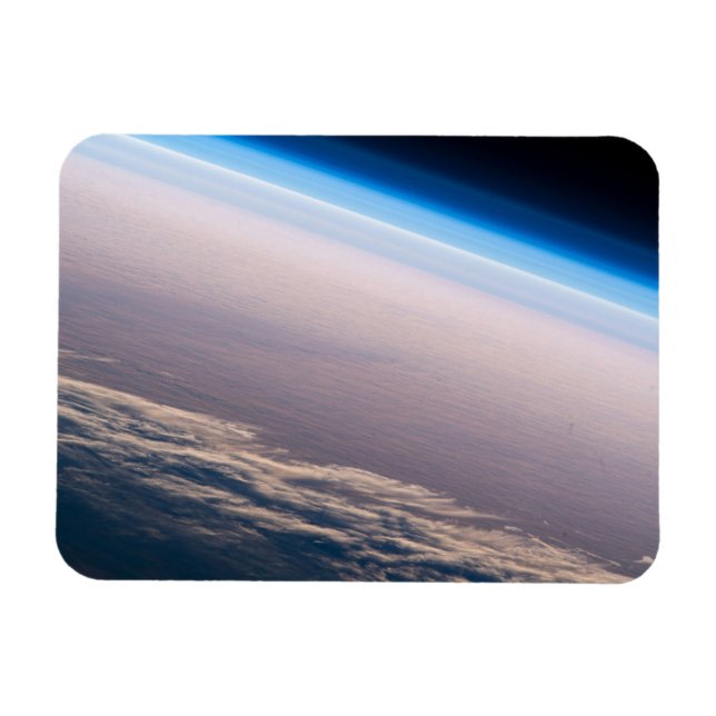 Ímã Um Sunset Orbital Ao Largo Da Costa Do Cabo San Lu (Horizontal)