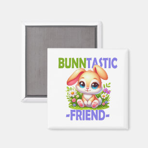 Imã Um trocadilho de Amigo Bunntastic. Cartografia de