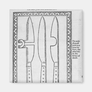 Imã Um truque da faca