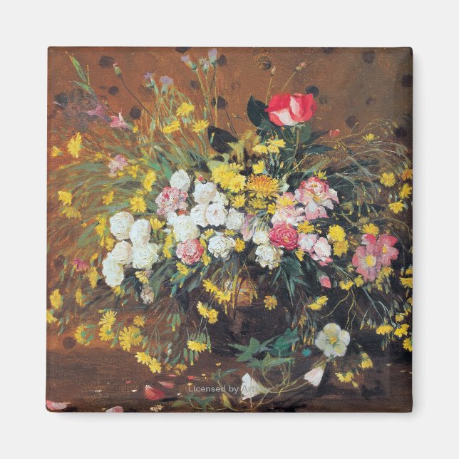 Imã Um Vaso de Flores (Frente)