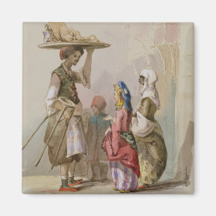 Imã Um vendedor do pote, c.1855