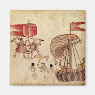 Imã Um warriorl de Tlaxcalan