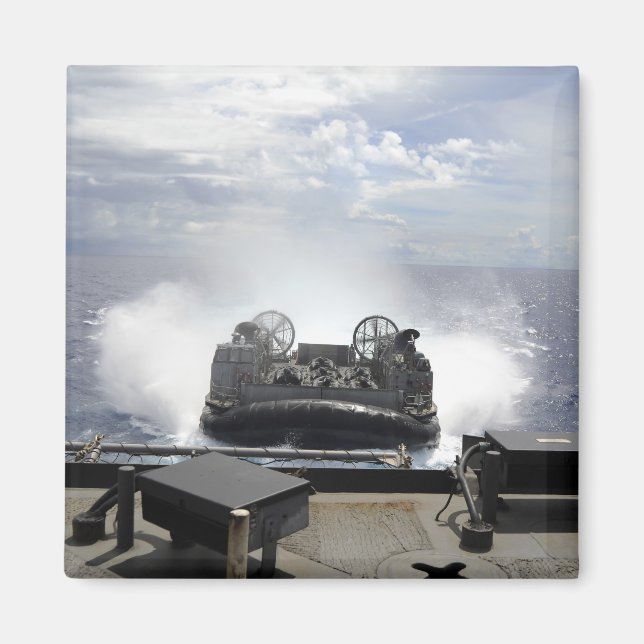 Imã Uma almofada de ar do artesanato de aterrissagem (Frente)