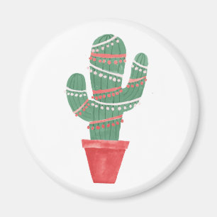 Imã Uma Árvore de Natal Muito Cactus