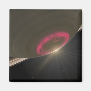 Imã Uma Aurora cereja-vermelha