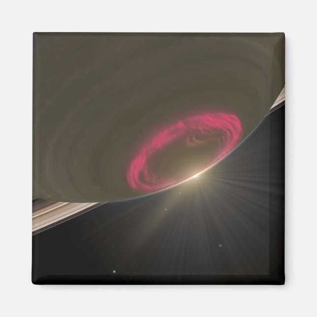 Imã Uma aurora vermelha-cereja (Frente)