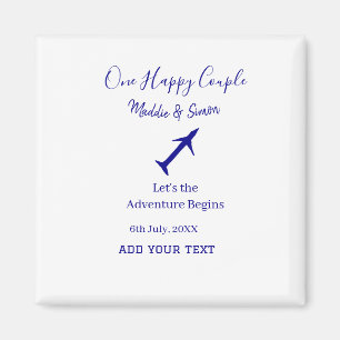 Imã Uma aventura de vamos feliz começa a co-casamento