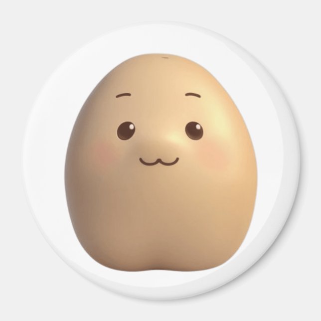 Imã Uma Batata De Bebê Cuja (Frente)