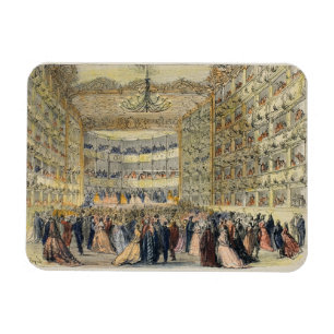 Ímã Uma bola mascarada no teatro de Fenice, Veneza,