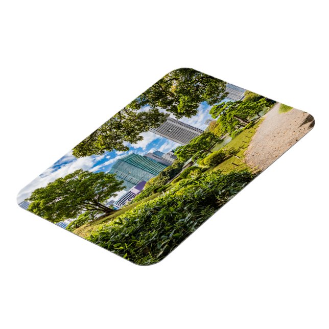 Ímã Uma caminhada pelos jardins de Hama Rikyu, Tóquio (Left Side)