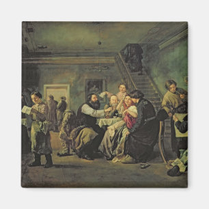 Imã Uma casa comendo, 1859