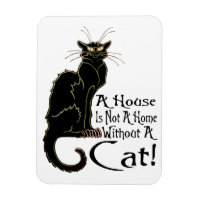 "Uma Casa Não É Uma Casa Sem Gato" - Magnet