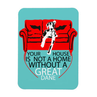 Ímã Uma casa sem Doggen Alemães