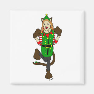 Imã uma catalhadora de Natal  