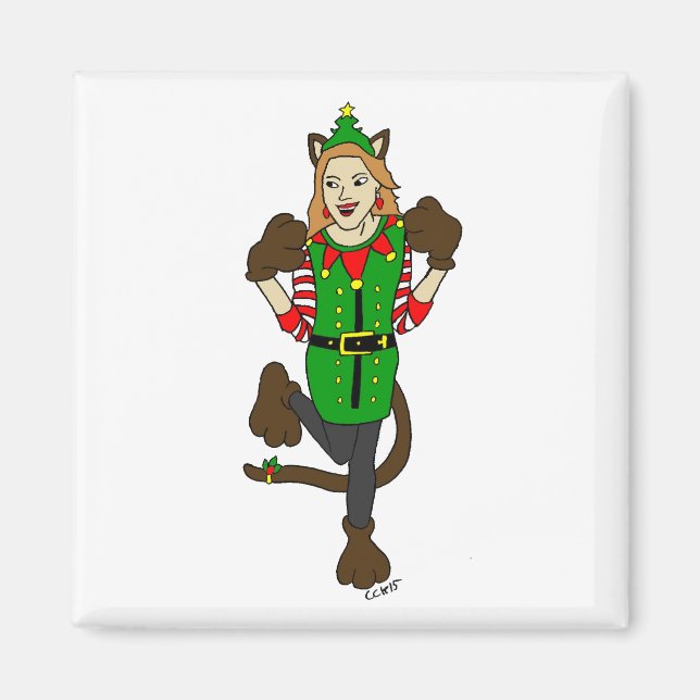 Imã uma catalhadora de Natal (Frente)