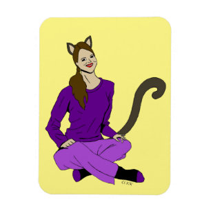 Ímã uma catgirl