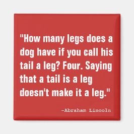 Imã Uma Cauda Não É Uma Perna