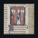 Imã Uma cena de Casamento, de 'Decretos de Gratien'<br><div class="desc">N.º 372 fol.168 A,  da Escola Francesa,  de "Decretos de Gratien",  localizada no Município Biblioteque,  Laon,  França. A Cena de Casamento da Sra 372 fol.168,  de "Decretos de Gratien",  foi criada por volta do século 13.</div>