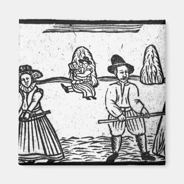 Imã Uma Cena de Colheita (Frente)