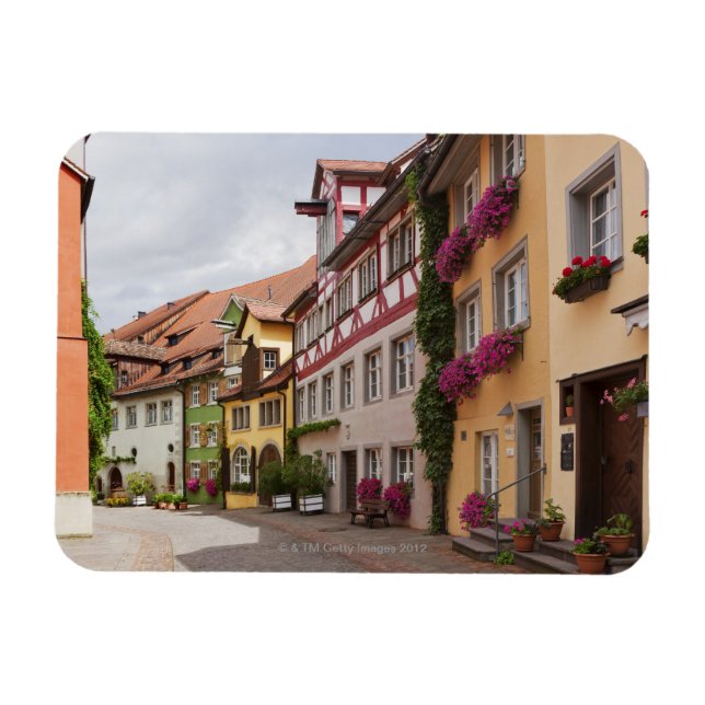 Ímã Uma cidade medieval invulgarmente bem preservada n (Horizontal)