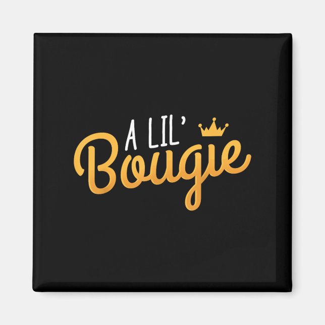Imã Uma citação de Lil Bougie Humor (Frente)