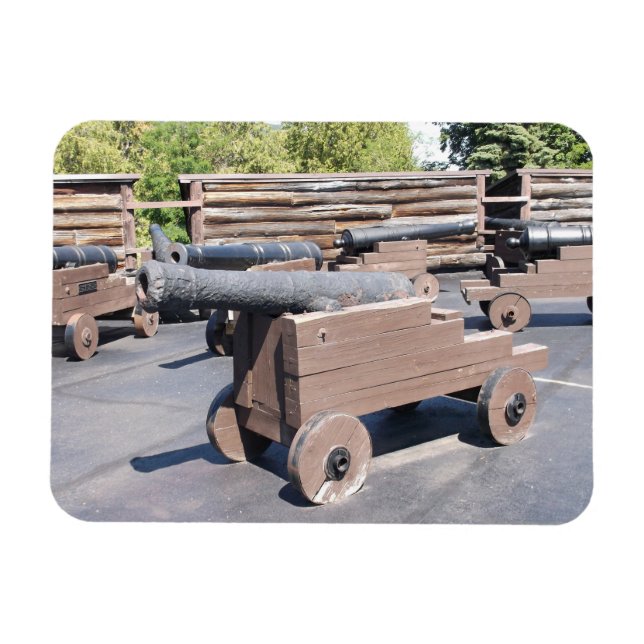 Ímã Uma coleção de canhões (Horizontal)