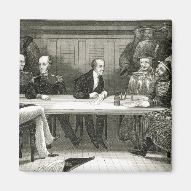 Imã Uma conferência em Chusan (Frente)