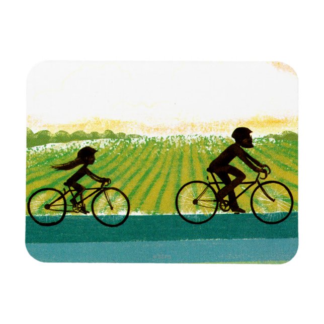 Ímã Uma Corrida À Tarde (Horizontal)