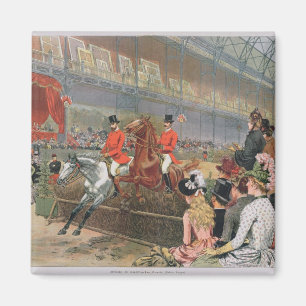 Imã Uma corrida de cavalos, 1886