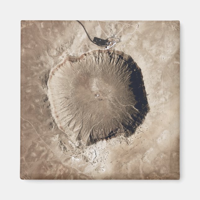 Imã Uma cratera de impacto meteorológica (Frente)