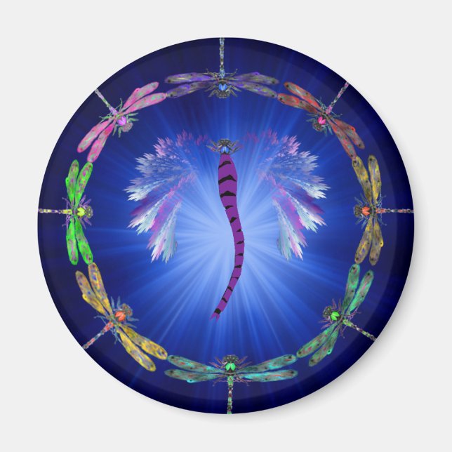Imã Uma dança Dragonfly (Frente)