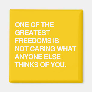 IMÃ UMA DAS GRANDES LIBERDADES NÃO SE ESTÁ IMPORTAND