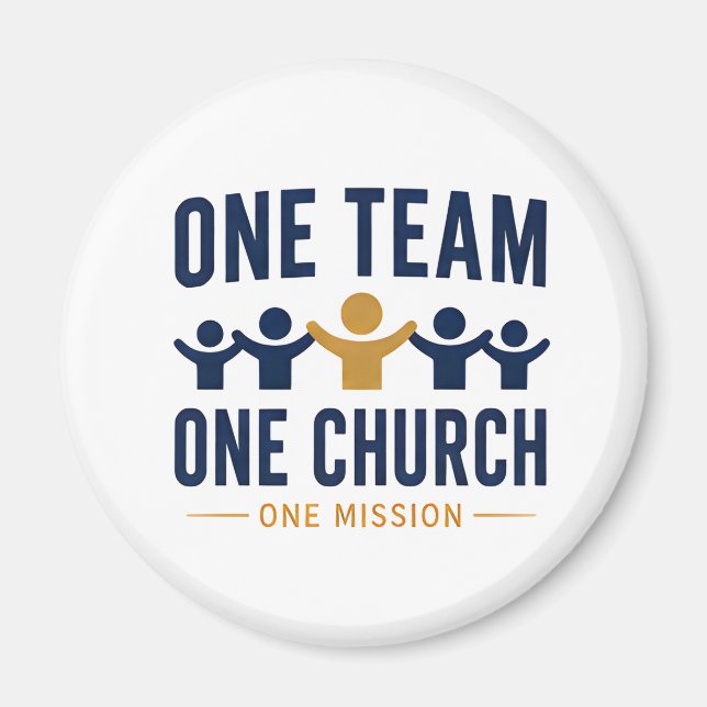 Imã Uma Equipe Uma Igreja Uma Missão Fé (Frente)