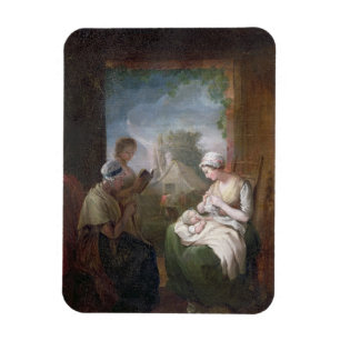 Ímã Uma estadia quieta, c.1810 (óleo em canvas)