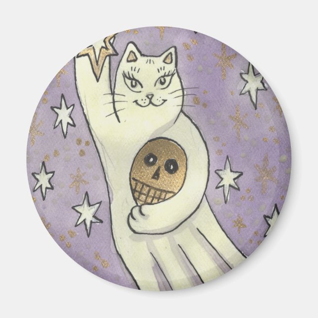 Imã Uma Estrela Sortuda Espirituosa (Frente)