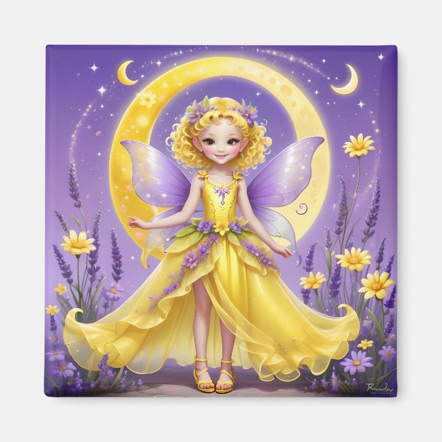 Imã Uma Fada - Ímã Amarelo (Frente)