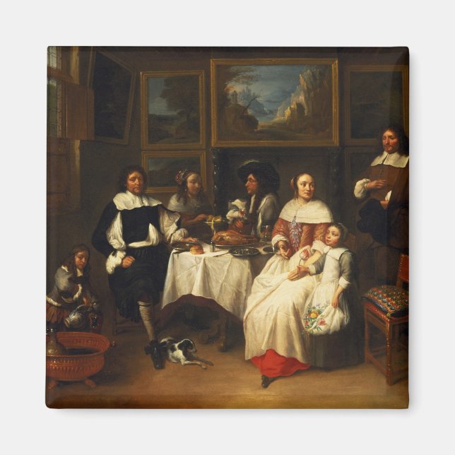 Imã Uma família flamenga em Janto (Frente)