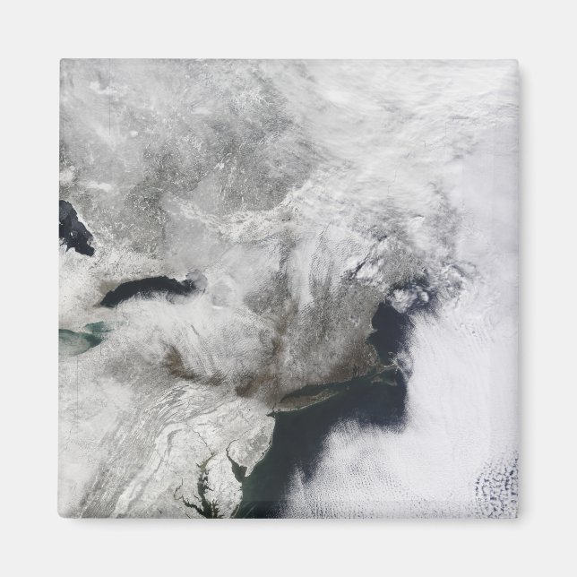 Imã Uma forte tempestade de inverno (Frente)