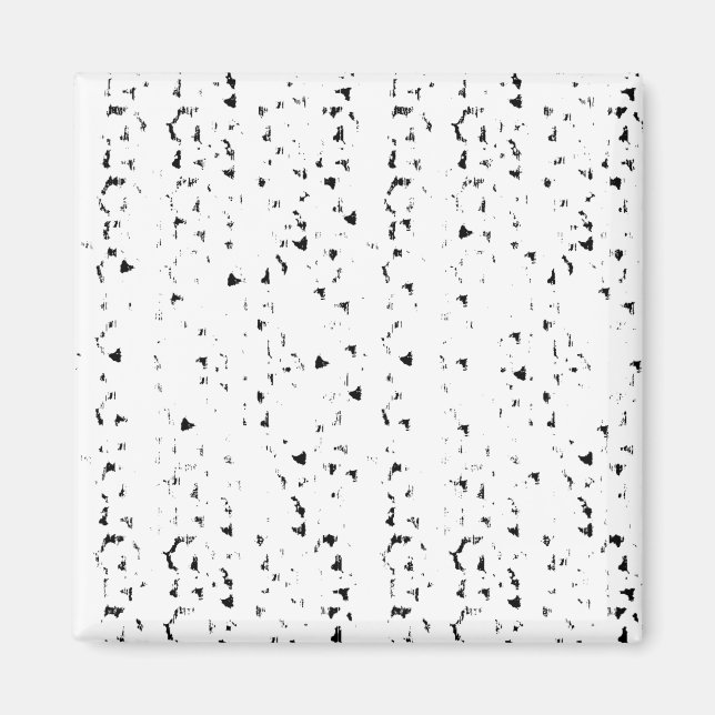 Imã uma foto branca e preta de gotas de chuva (Frente)