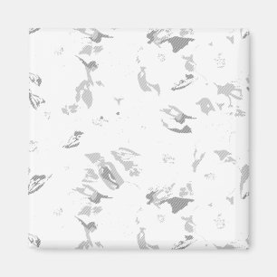 Imã uma foto em preto e branco de fundo branco