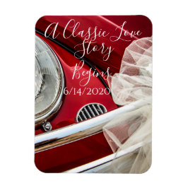 Ímã Uma história clássica de amor de carro salve a dat